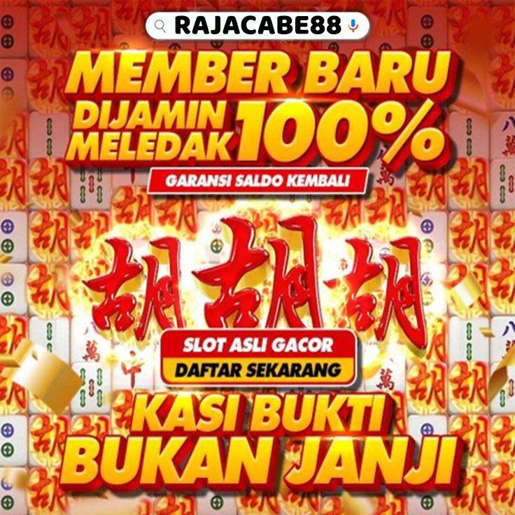 RAJACABE88 - Bandar Slot Game Mahjong 88 Paling Effisien Dan Terpercaya